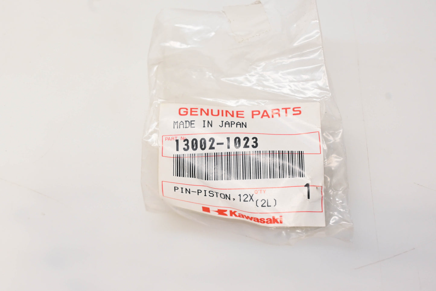 New OEM Kawasaki 13002-1023 Piston Pin NOS