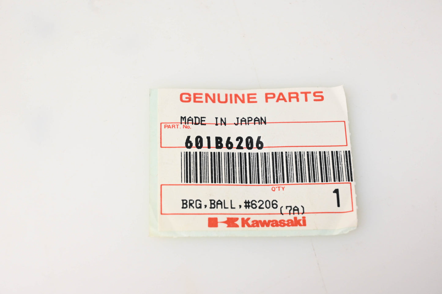 New OEM Kawasaki 601B6206 Ball Bearing NOS