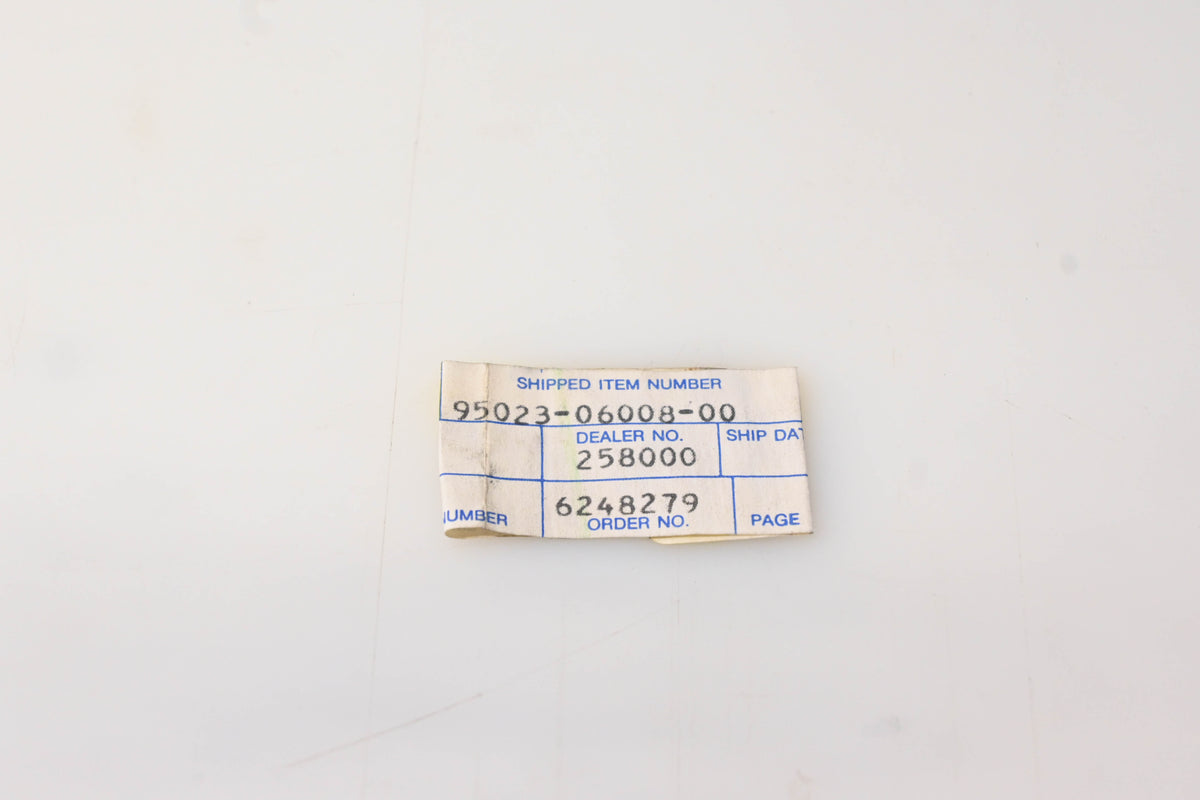 New OEM Yamaha 95023-06008-00 Flanged Bolt NOS
