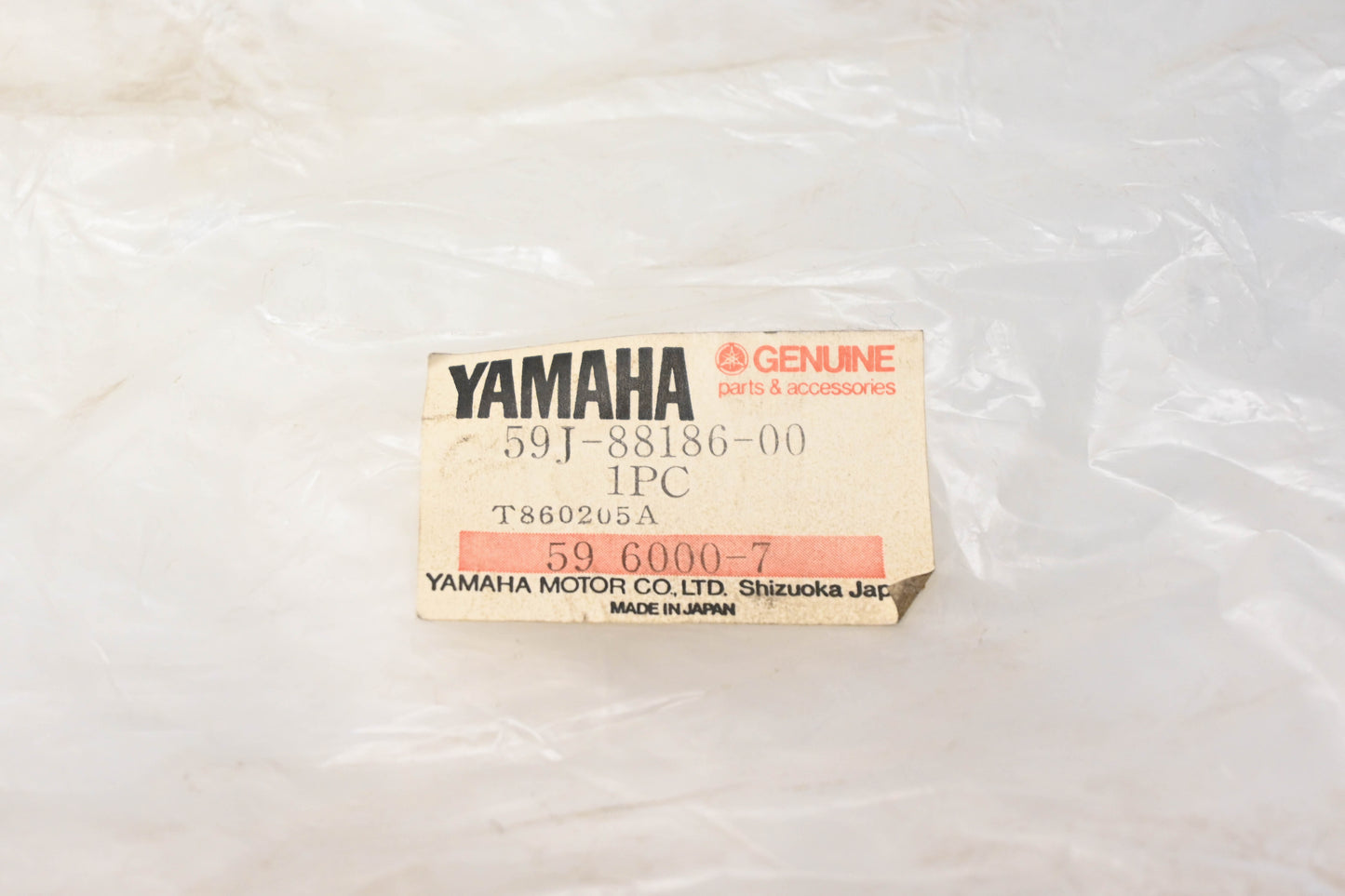 New OEM Yamaha 59J-88186-00-00 Cable NOS