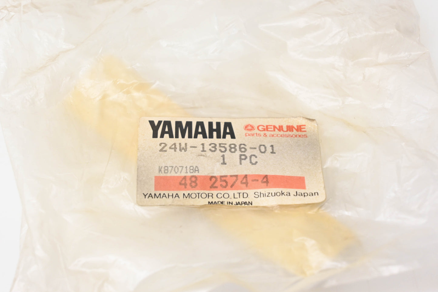 New OEM Yamaha 24W-13586-01-00 Carburetor Joint NOS
