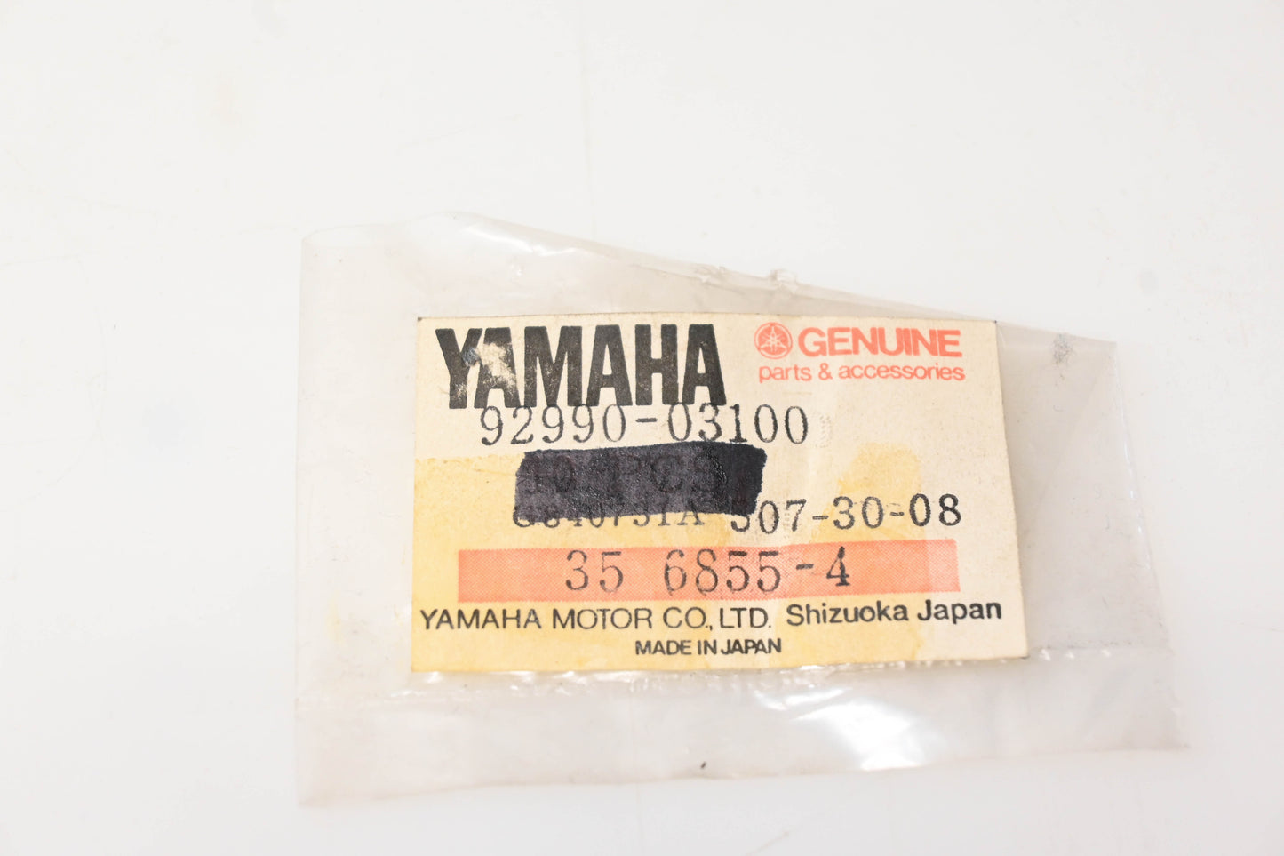 New OEM Yamaha 92990-03100-00 Spring Washer NOS