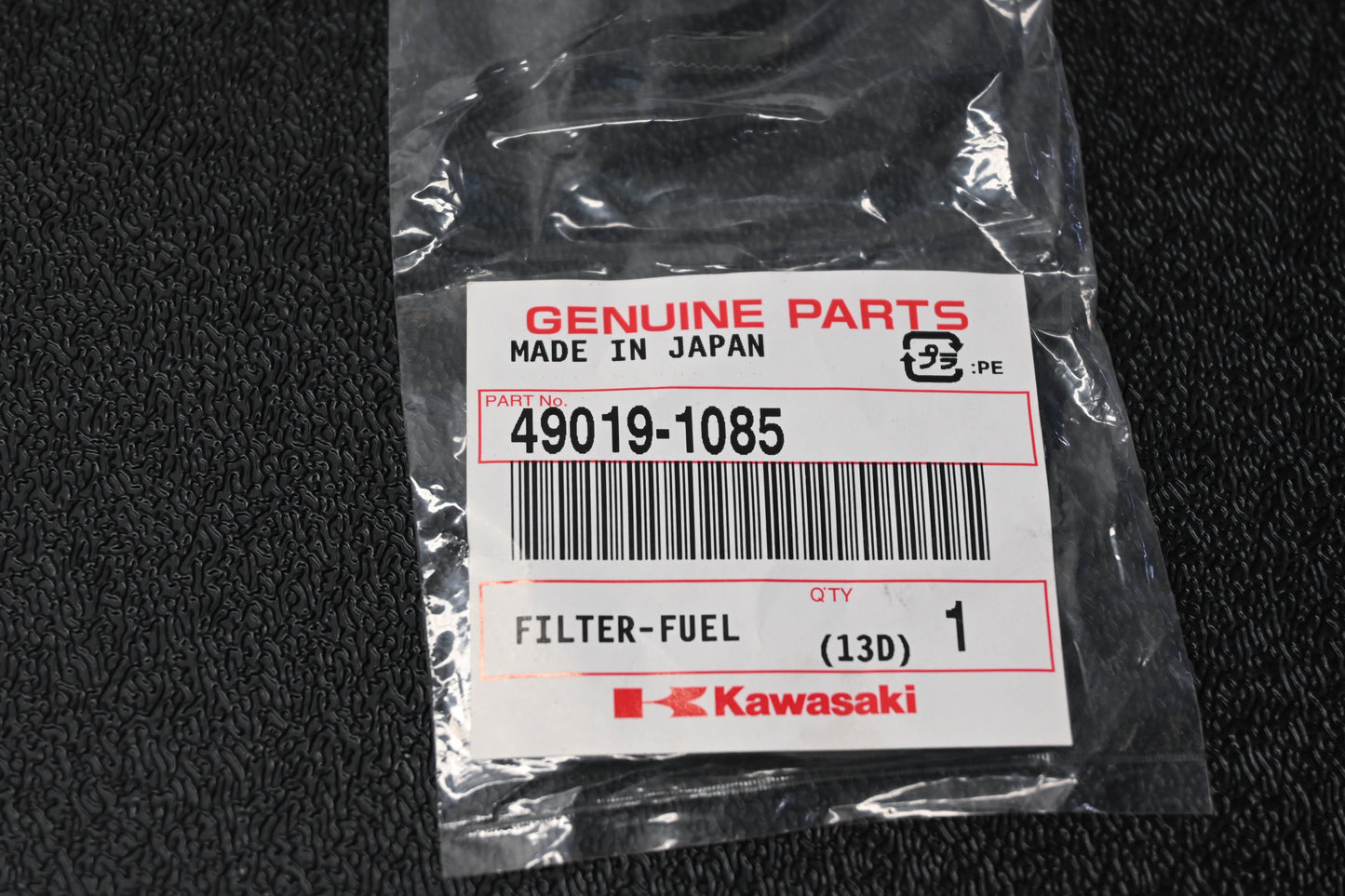 New OEM Kawasaki 49019-1085 Fuel Filter NOS