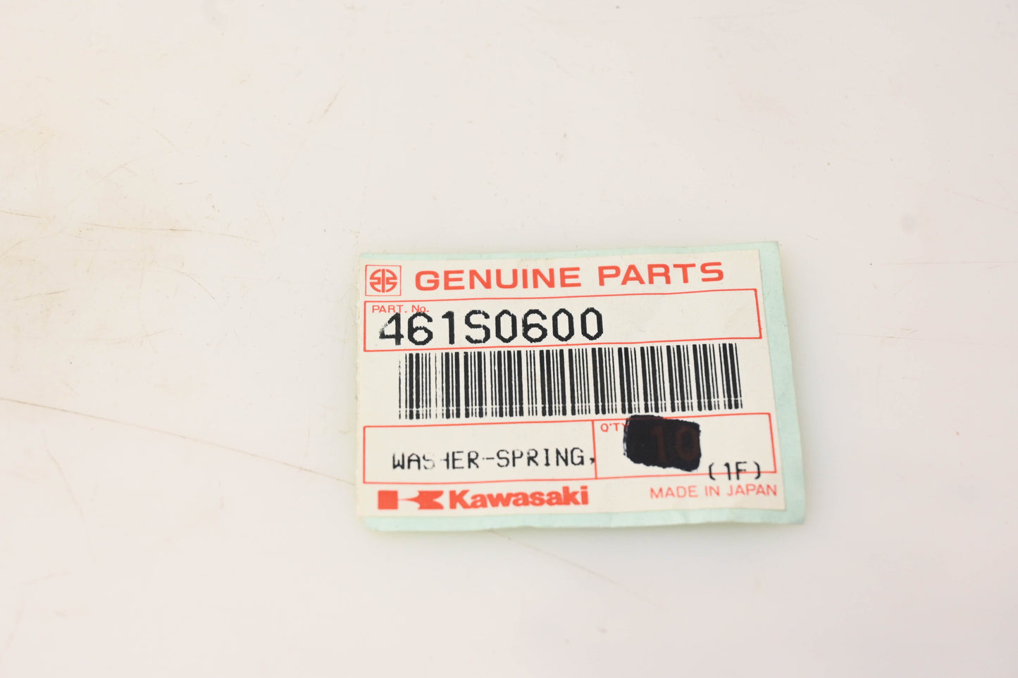 New OEM Kawasaki 461S0600 Spring Washer NOS