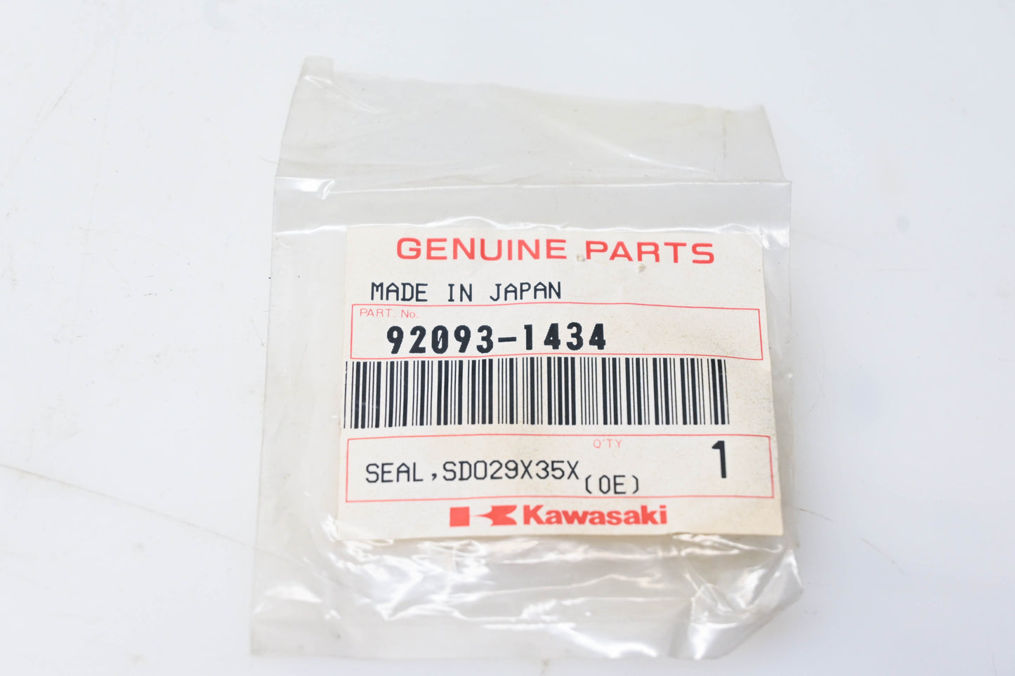 New OEM Kawasaki 92093-1434 Seal NOS