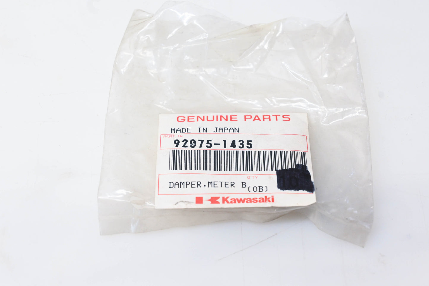 New OEM Kawasaki 92075-1435 Meter Bracket Damper NOS