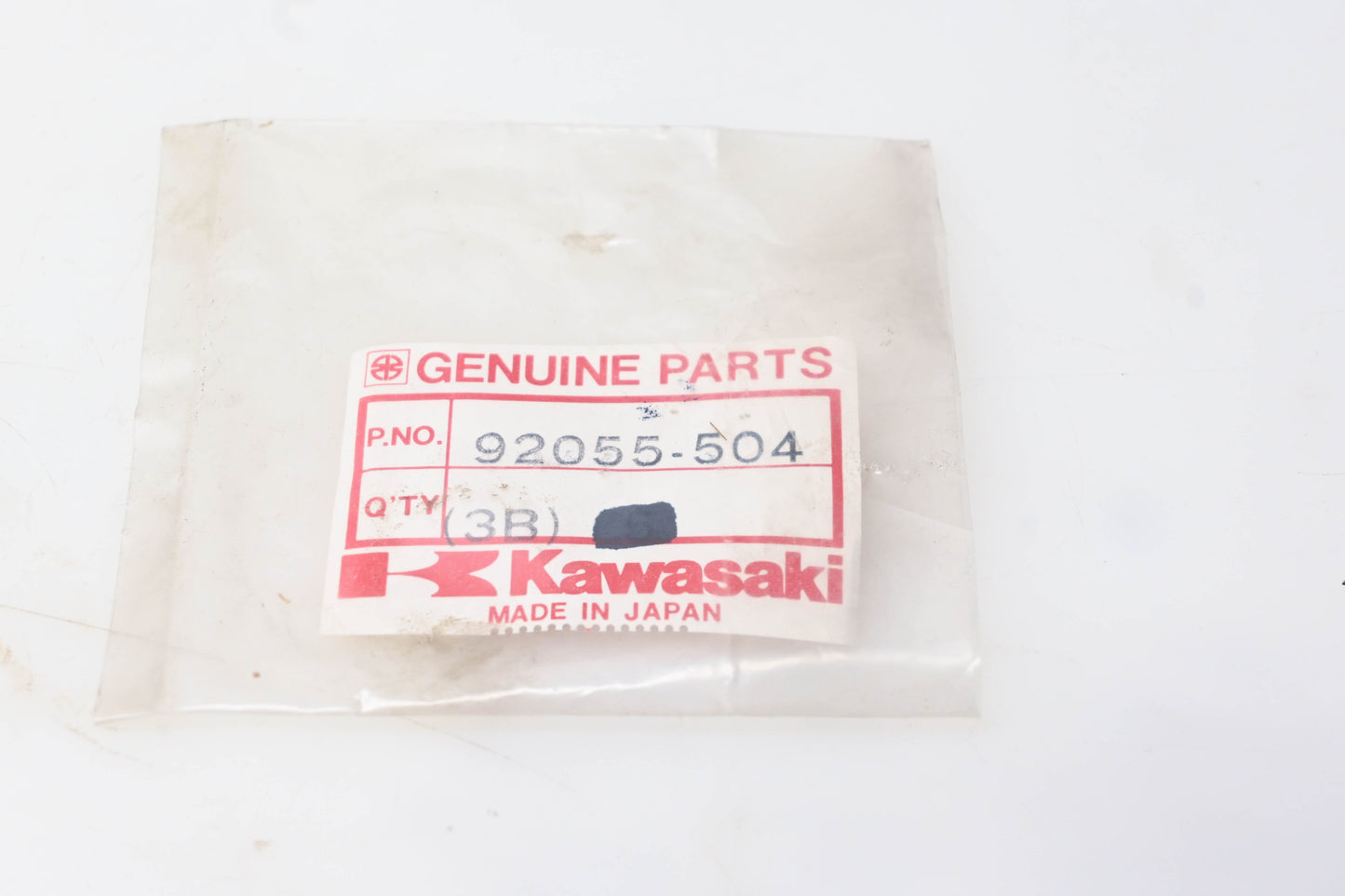 New OEM Kawasaki 92055-504 O-Ring NOS