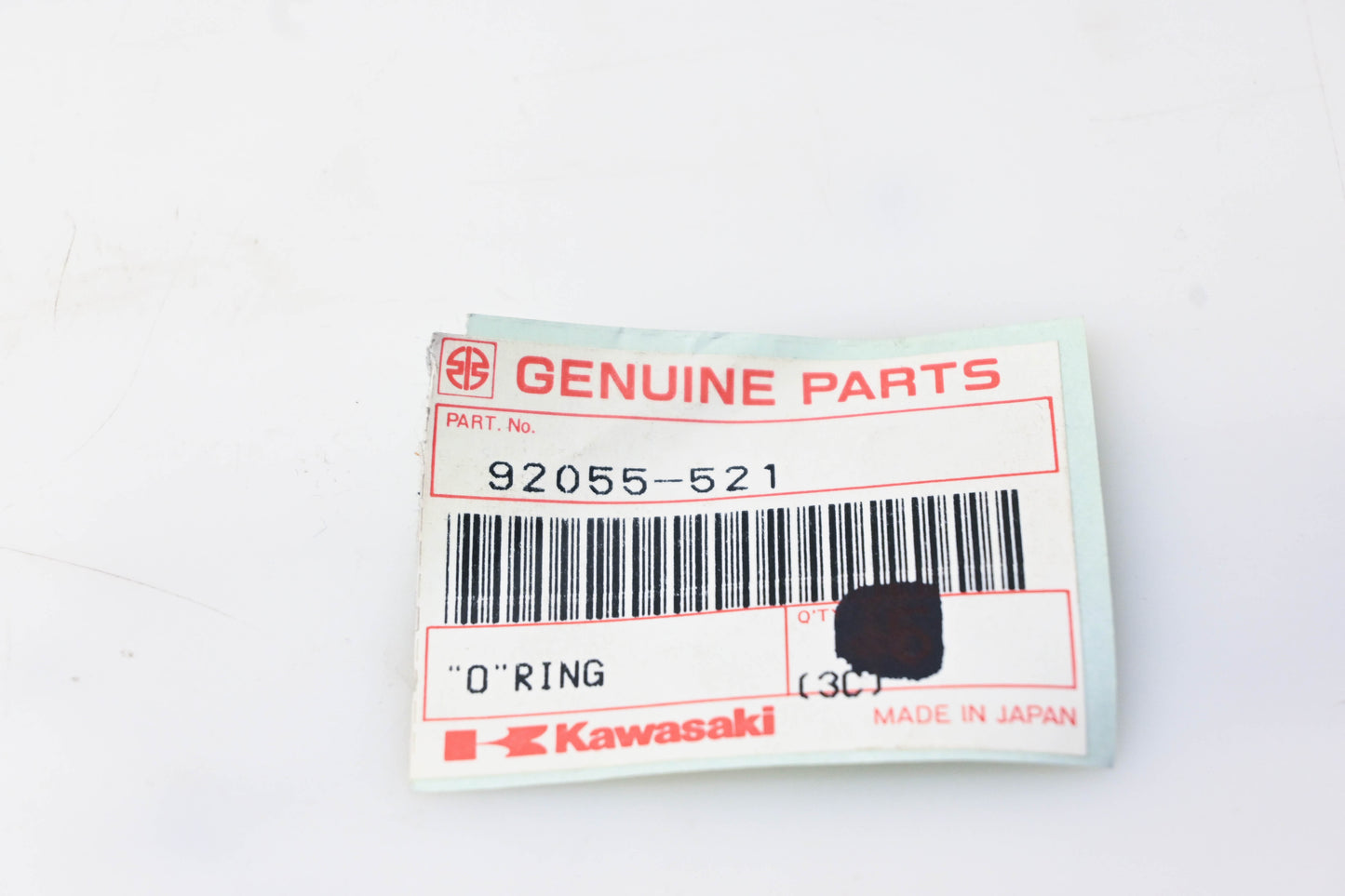 New OEM Kawasaki 92055-521 O-Ring NOS