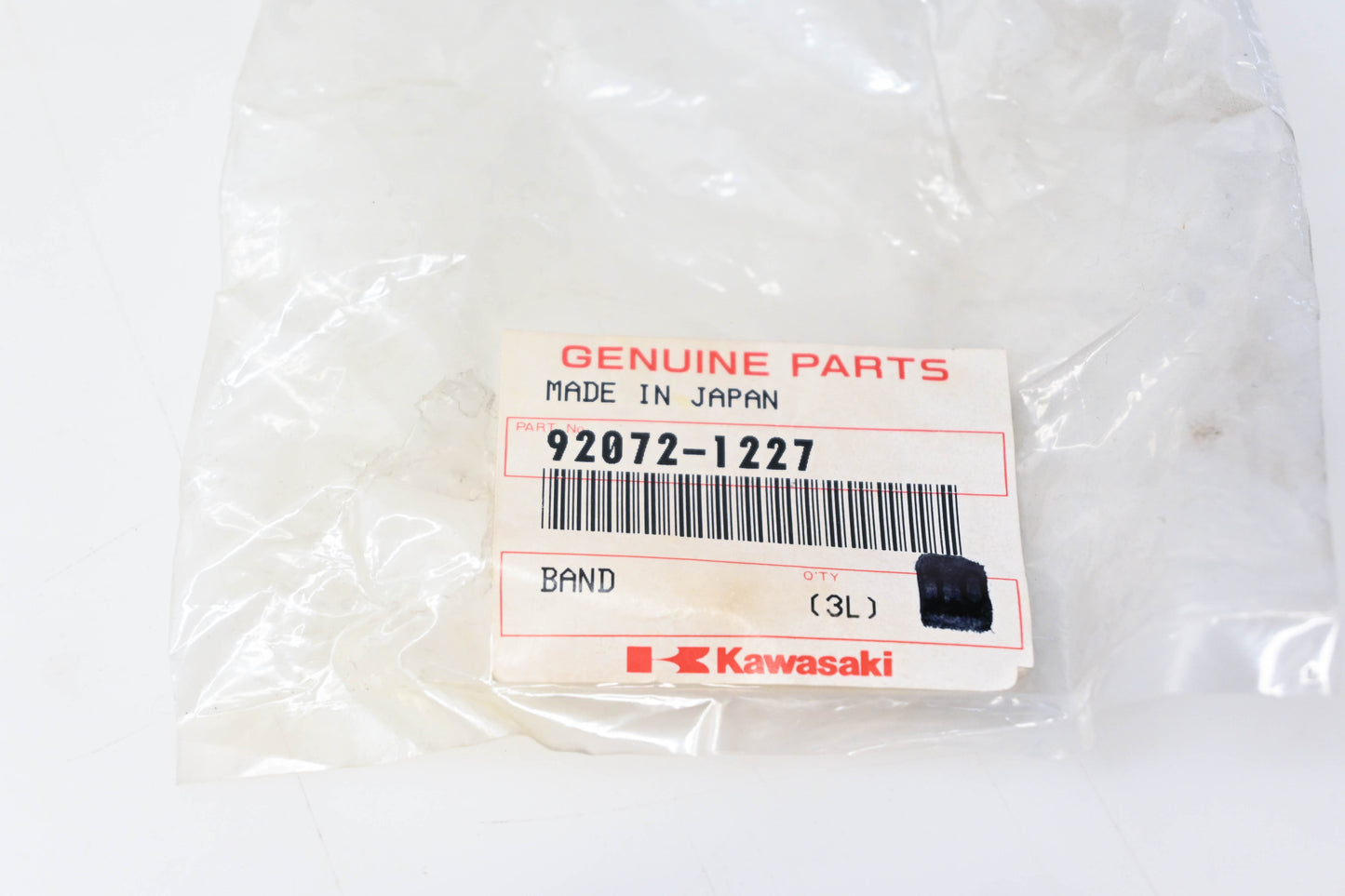 New OEM Kawasaki 92072-1227 Band NOS