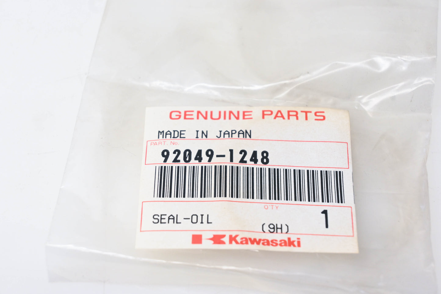 New OEM Kawasaki 92049-1248 Oil Seal NOS