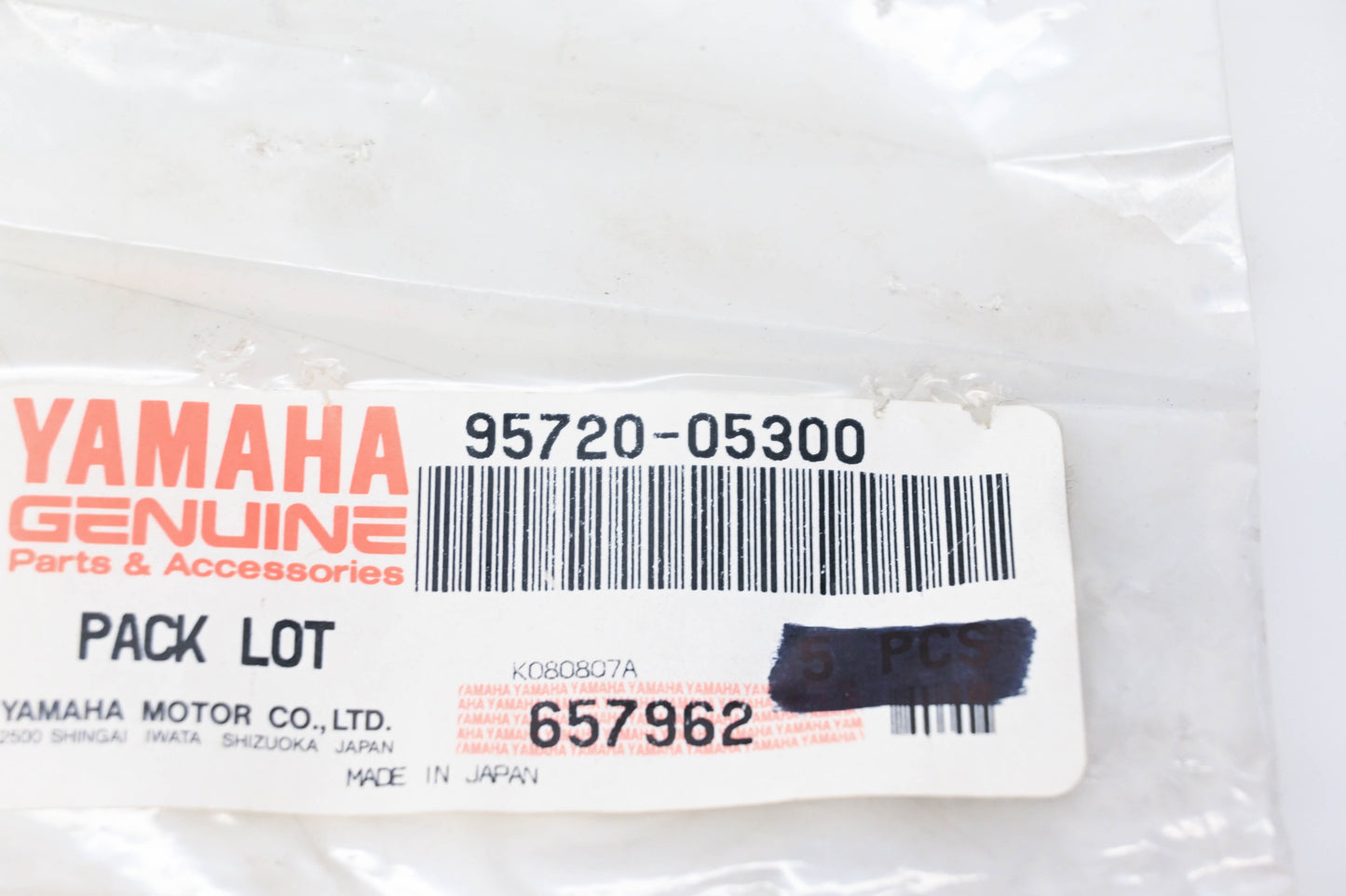 New OEM Yamaha 95720-05300-00 Locking Nut NOS