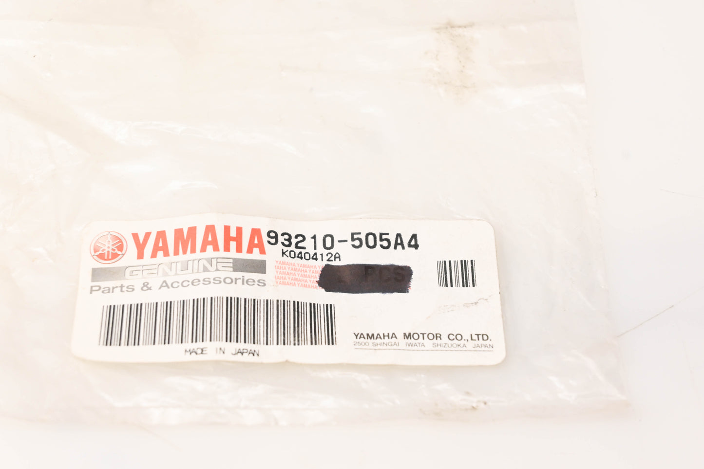 Yamaha 93210-505A4-00 O-Ring NOS
