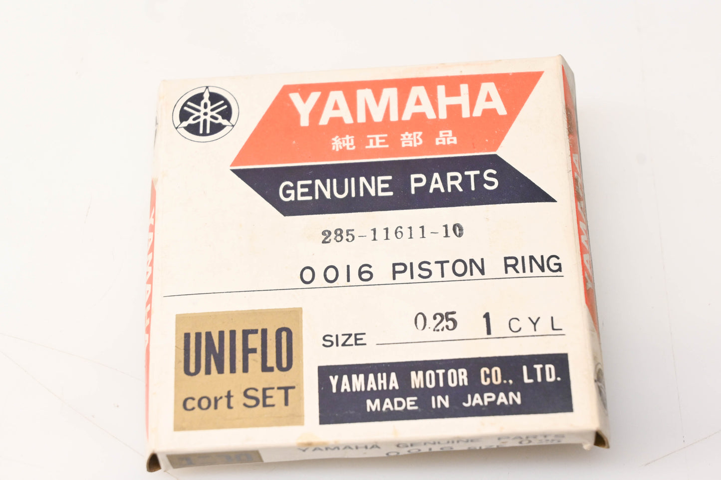 Yamaha 285-11611-10-00 Piston Ring NOS