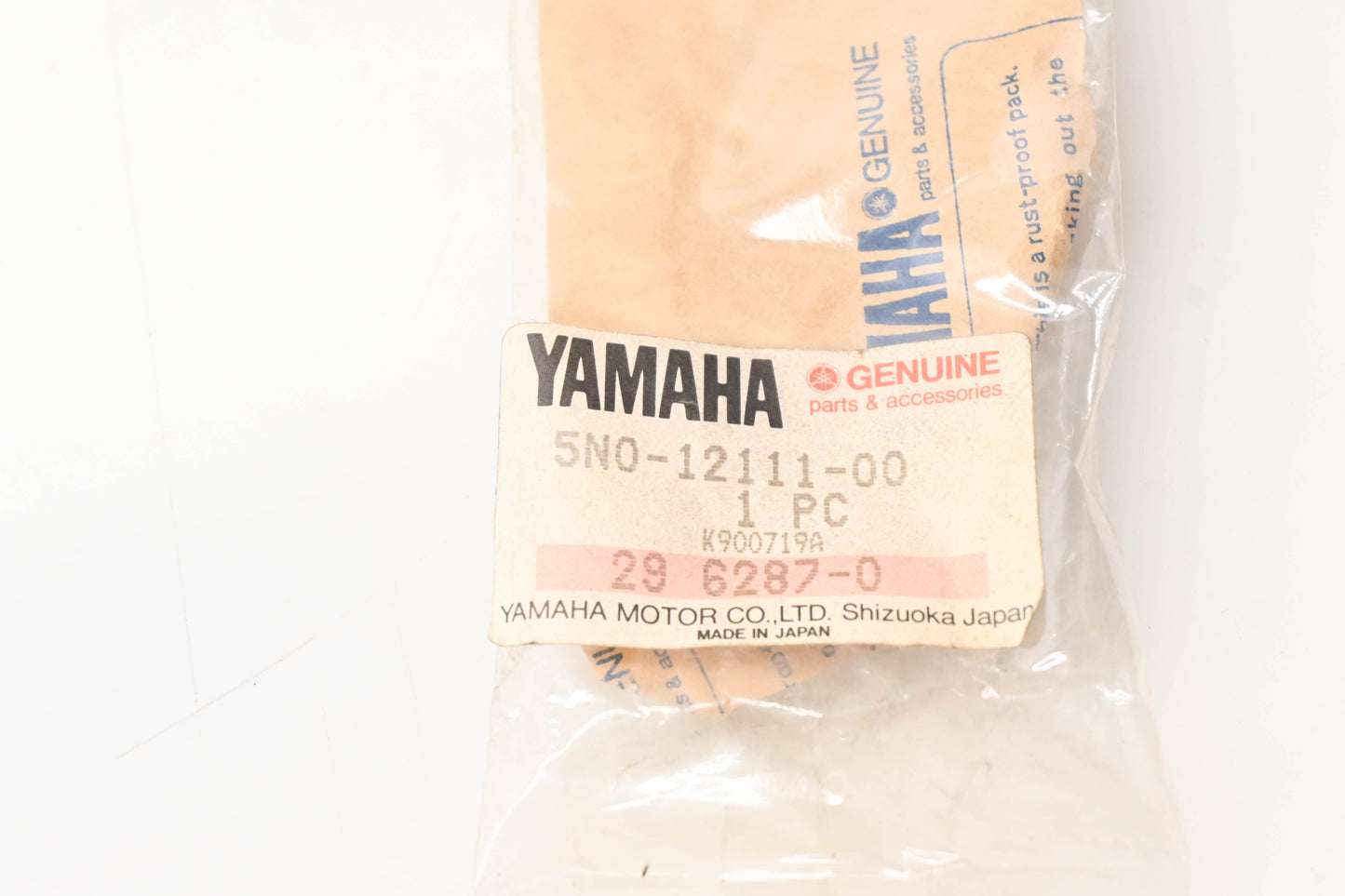 Yamaha 5N0-12111-00-00 Intake Valve NOS