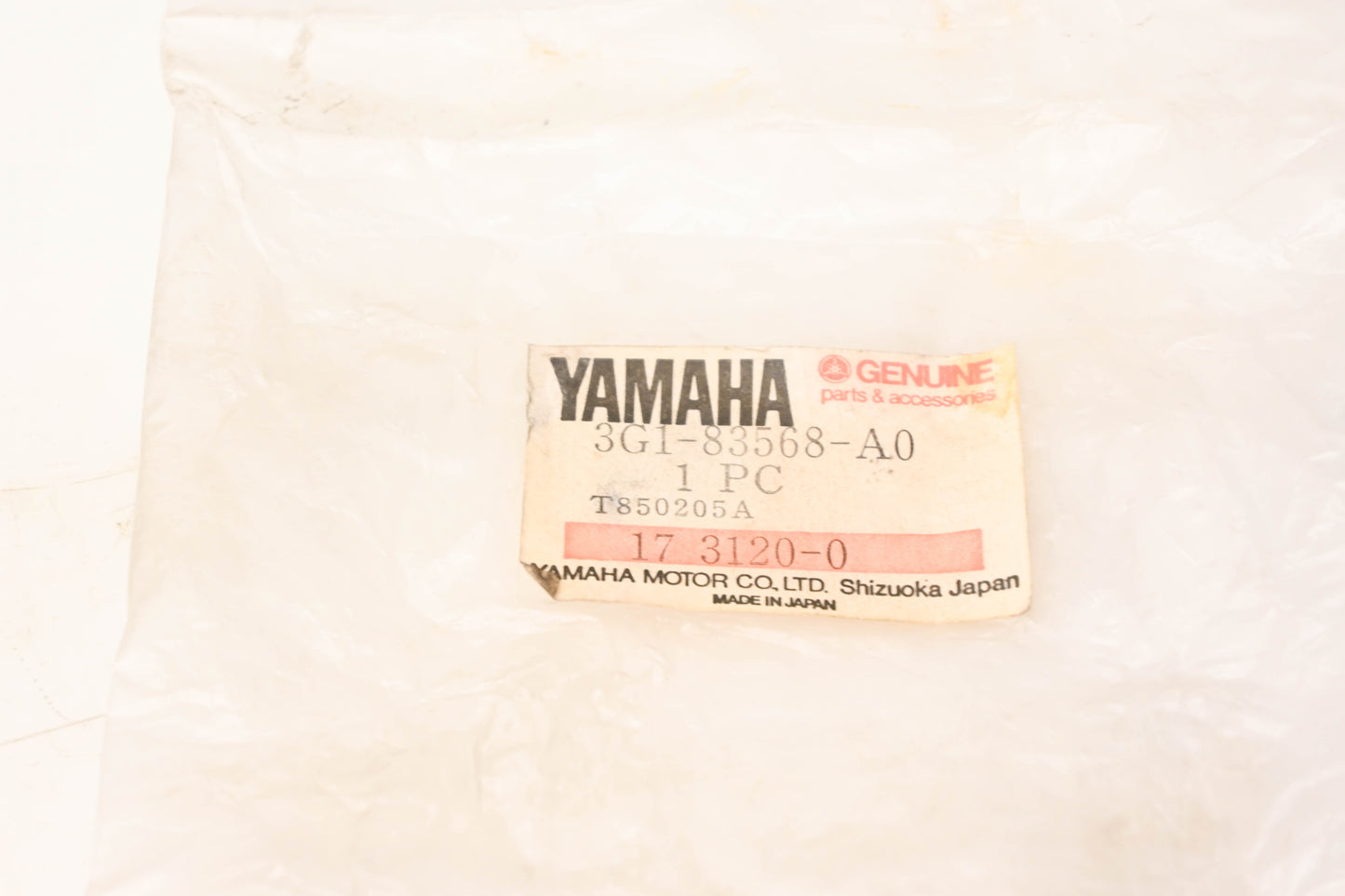 Yamaha 3G1-83568-A0-00 Pilot Light NOS
