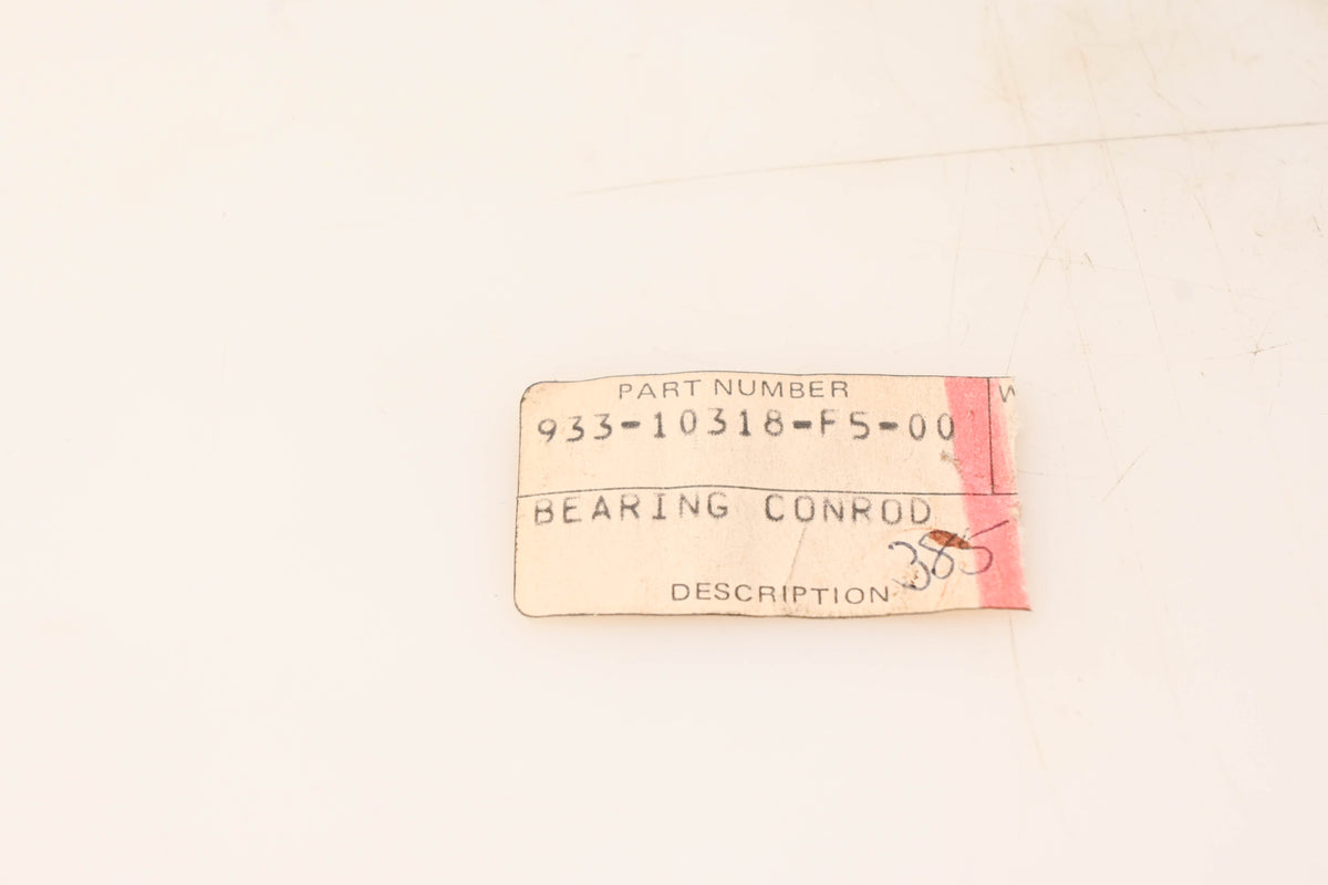 Yamaha 933-10318-F5-00 Bearing NOS