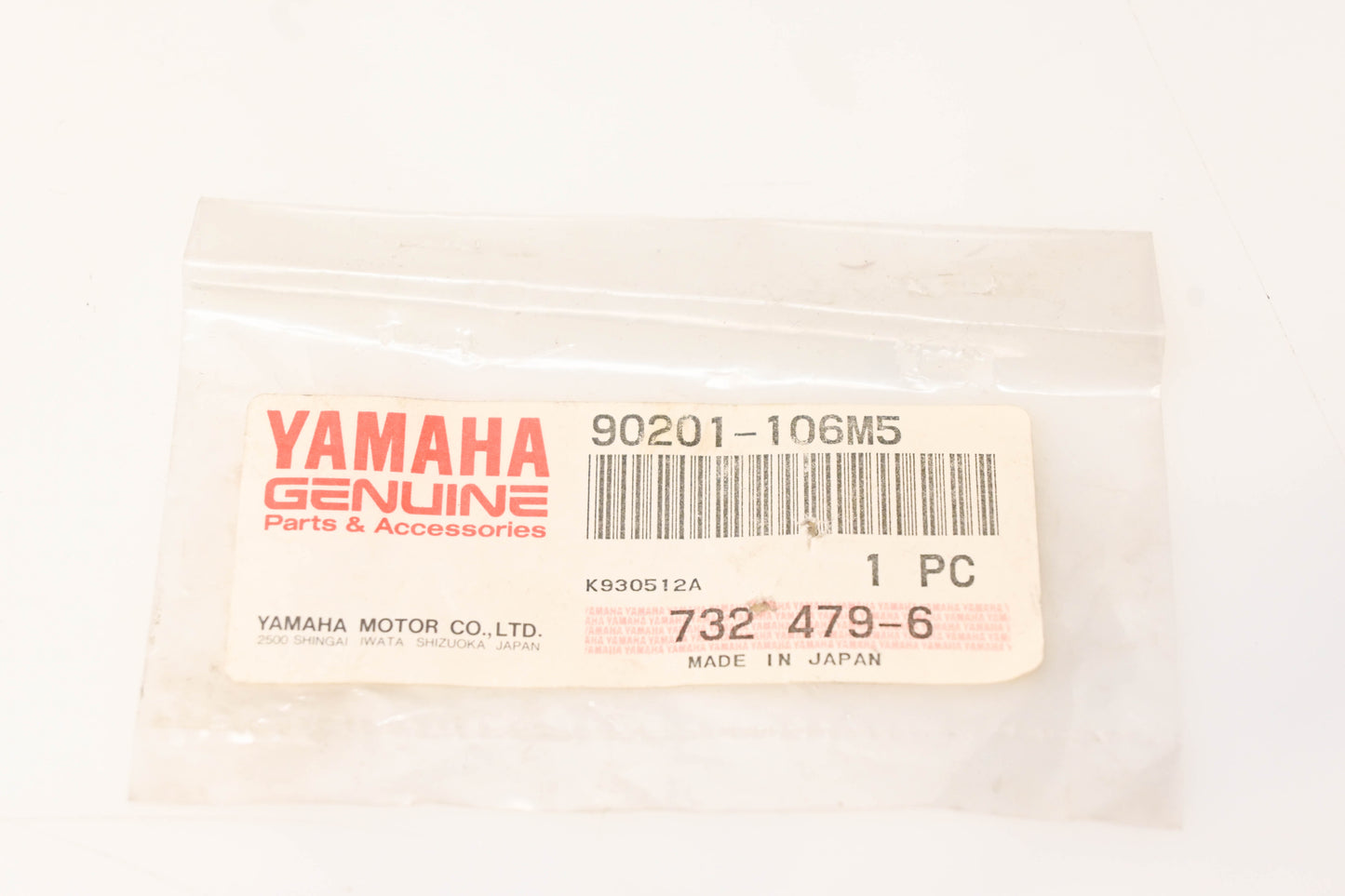 Yamaha 90201-106M5-00 Washer NOS