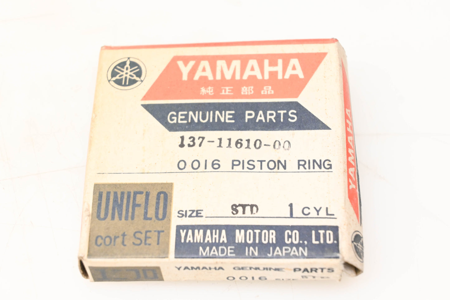 Yamaha 137-11610-00-00 Piston Ring Kit NOS