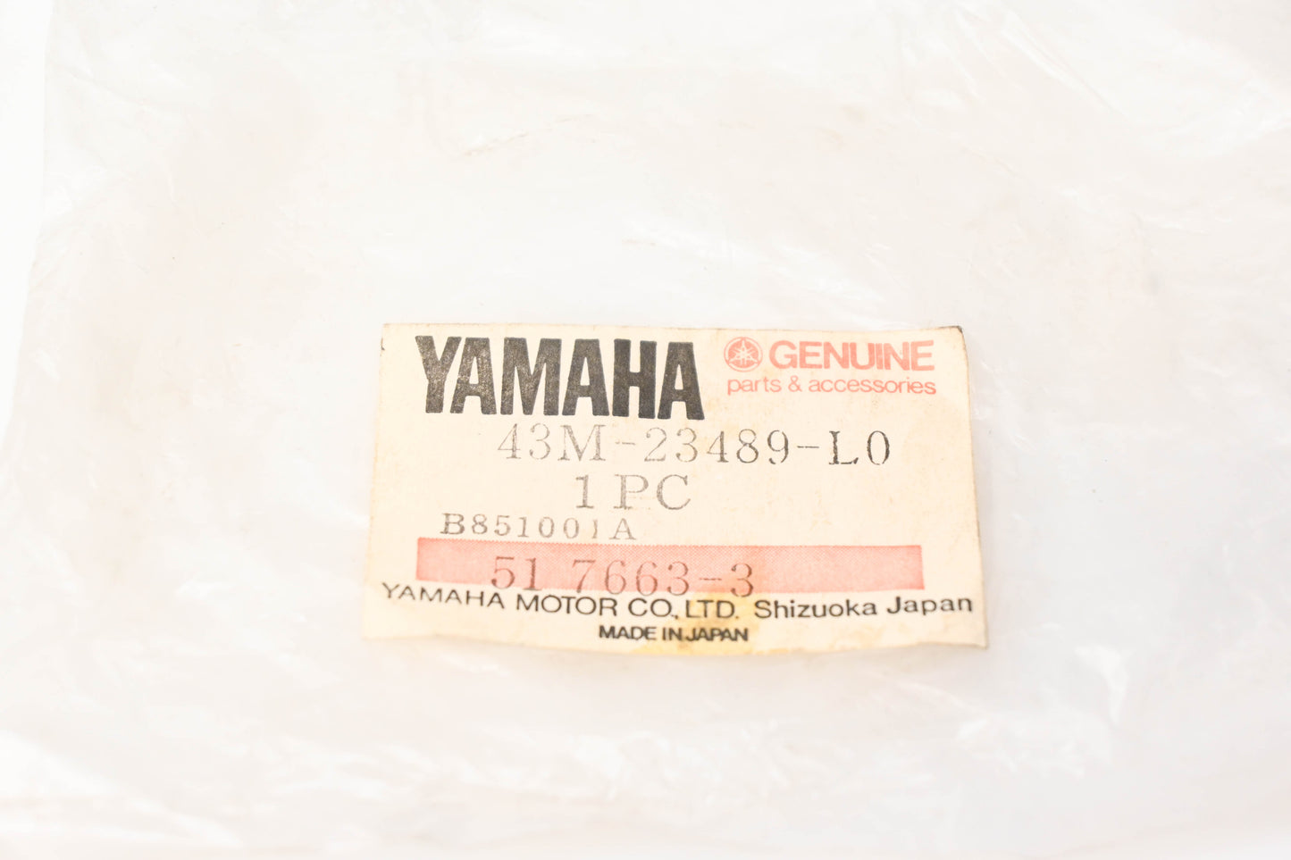 Yamaha 43M-23489-L0-00 Band NOS