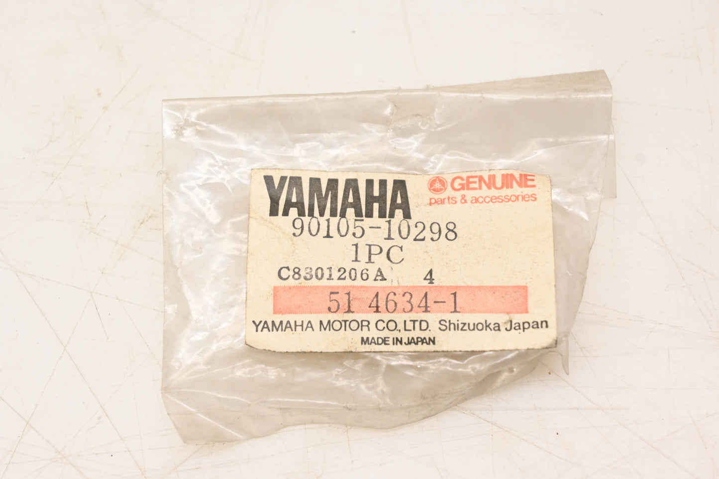New OEM Yamaha 90105-10298-00 Bolt Washer Based NOS