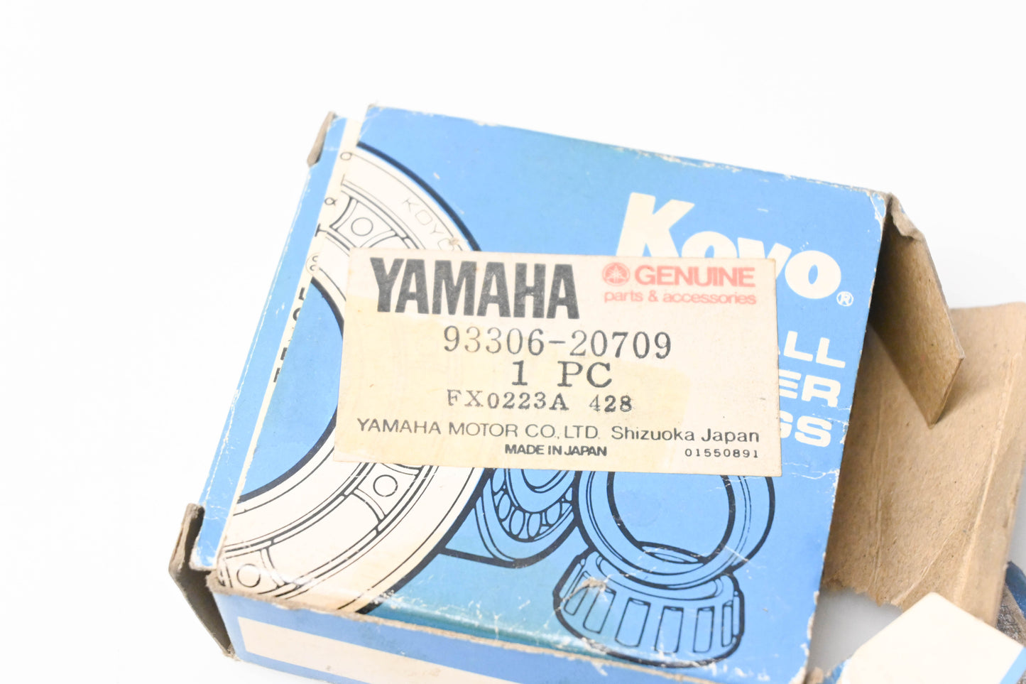 Yamaha 93306-20709-00 Bearing NOS