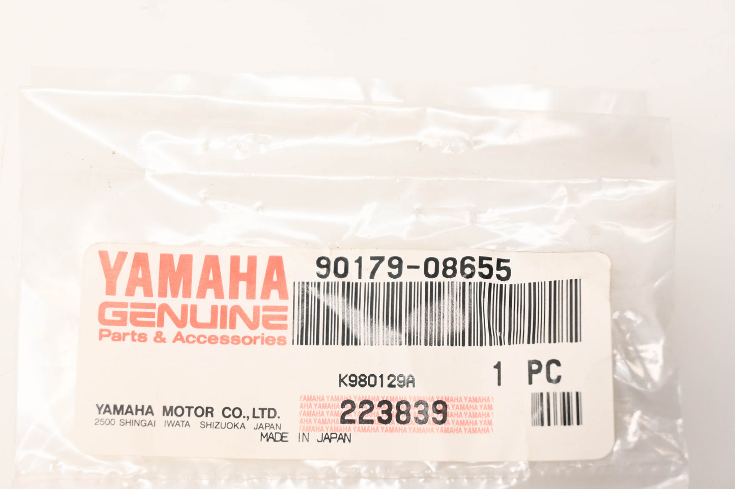 Yamaha 90179-08655-00 Flanged Nut NOS
