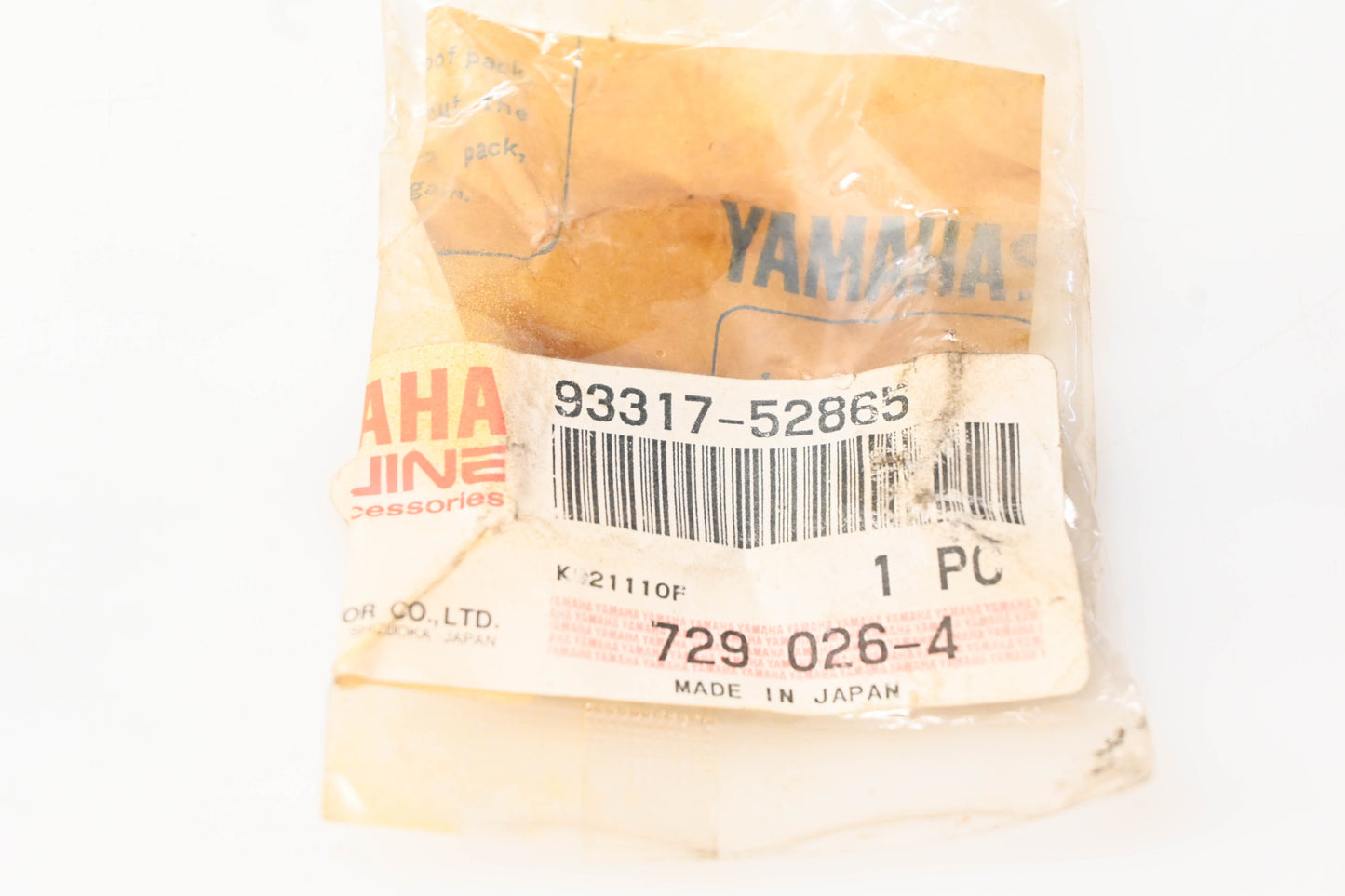 New OEM Yamaha 93317-52865-00 Bearing NOS