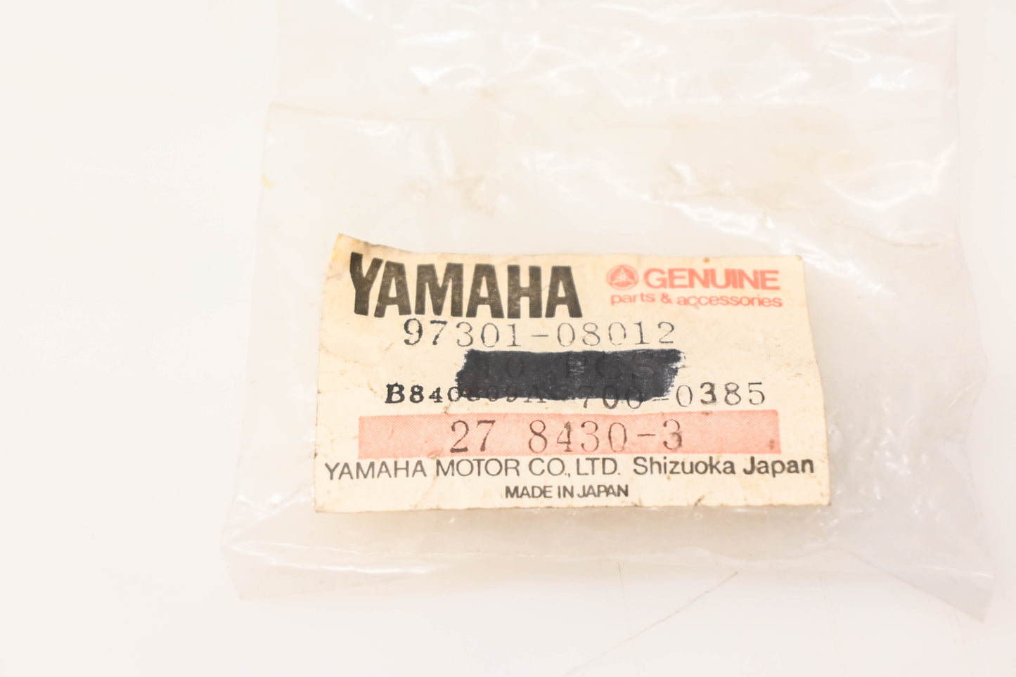 New OEM Yamaha 97301-08012-00 Bolts Qty 3 NOS