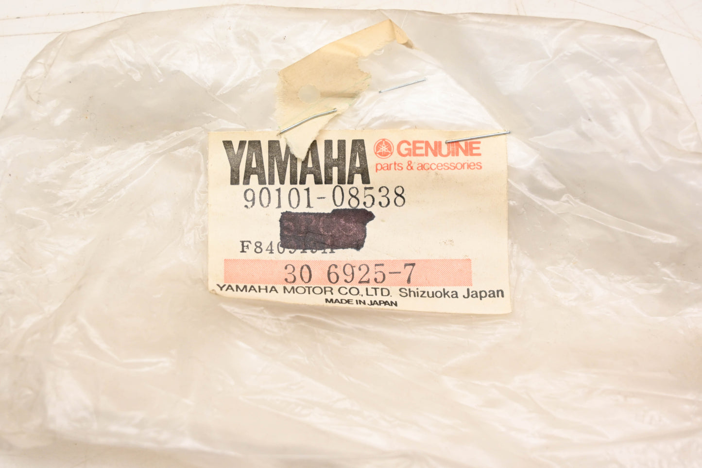 New OEM Yamaha 90101-08538-00 Bolt NOS