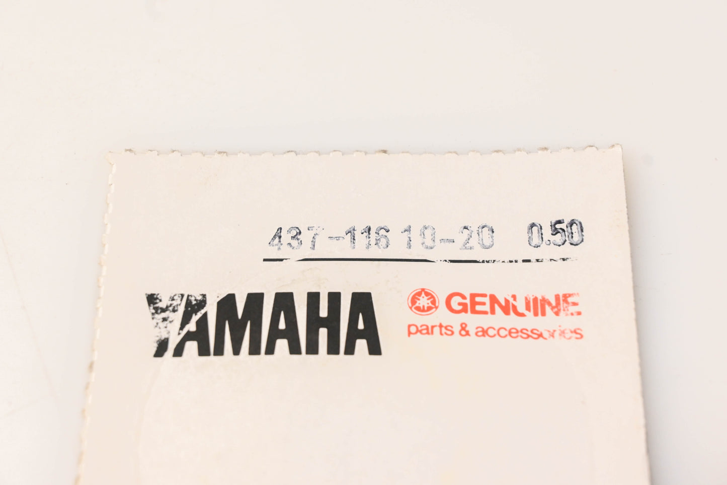 New OEM Yamaha 437-11610-20-00 Piston Ring Kit NOS