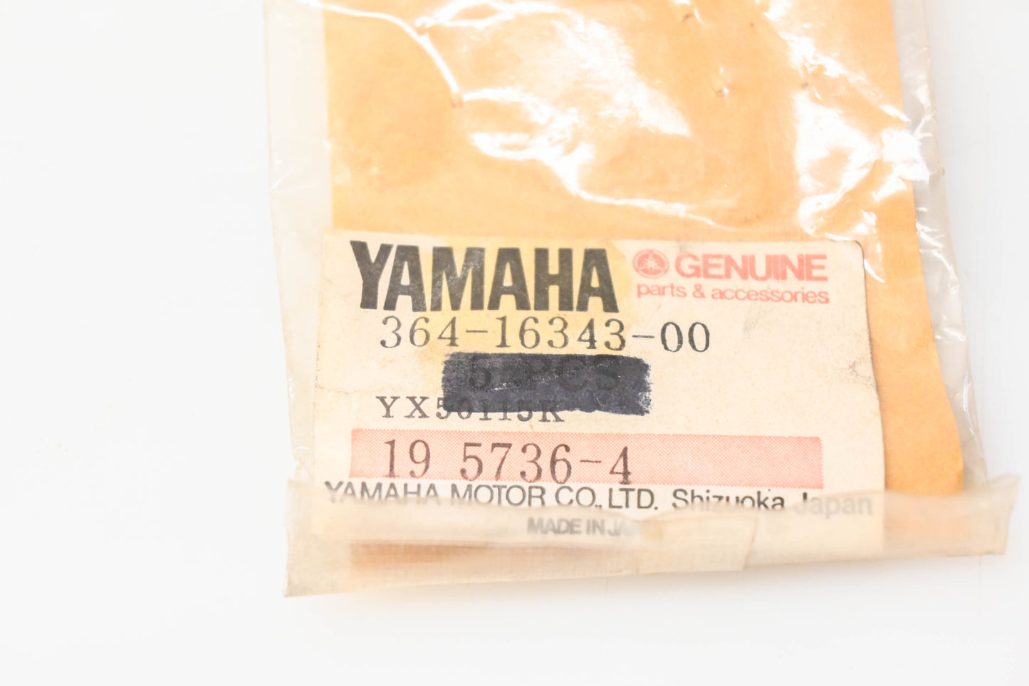 New OEM Yamaha 364-16343-00-00 Adjusting Screw NOS