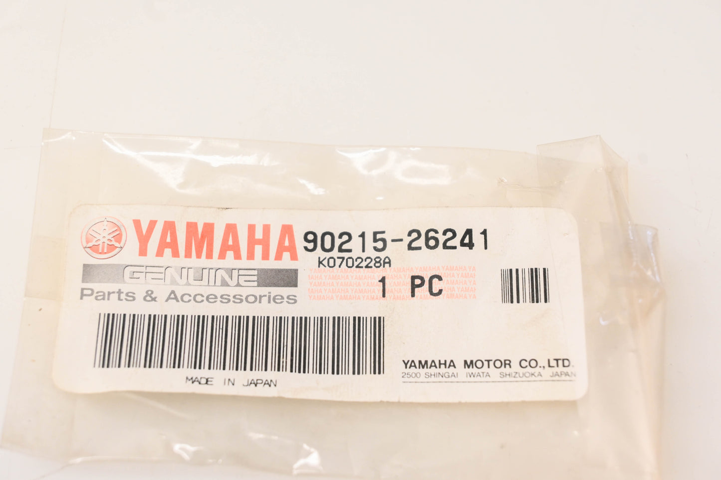 New OEM Yamaha 90215-26241-00 Lock Washer NOS