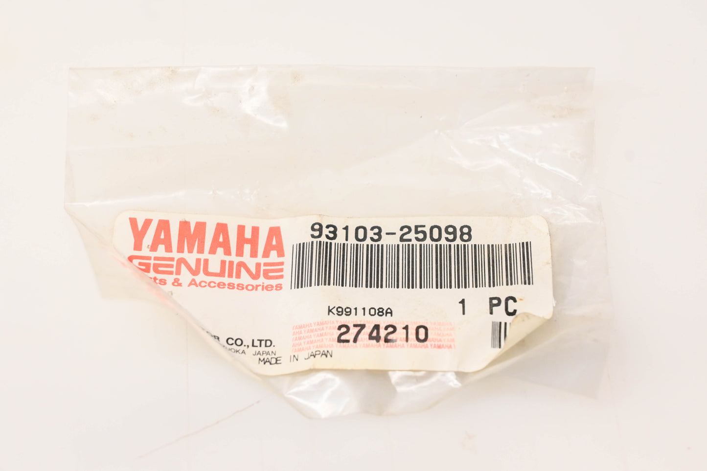 New OEM Yamaha 93103-25098-00 Oil Seal NOS