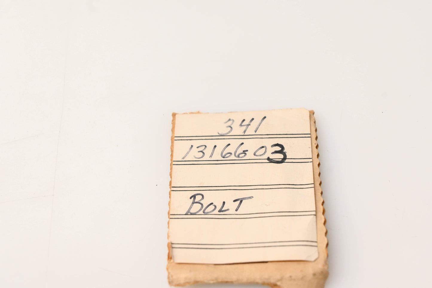 New OEM Yamaha 341-13166-03-00 Banjo Bolt NOS