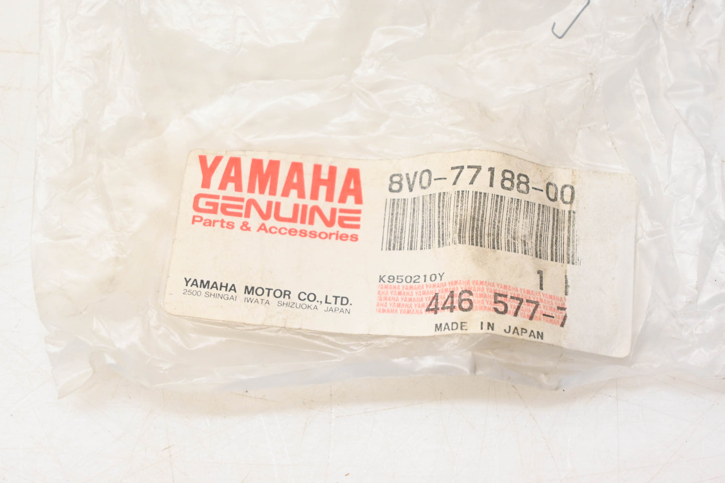 New OEM Yamaha 8V0-77188-00-00 Hood Stopper NOS