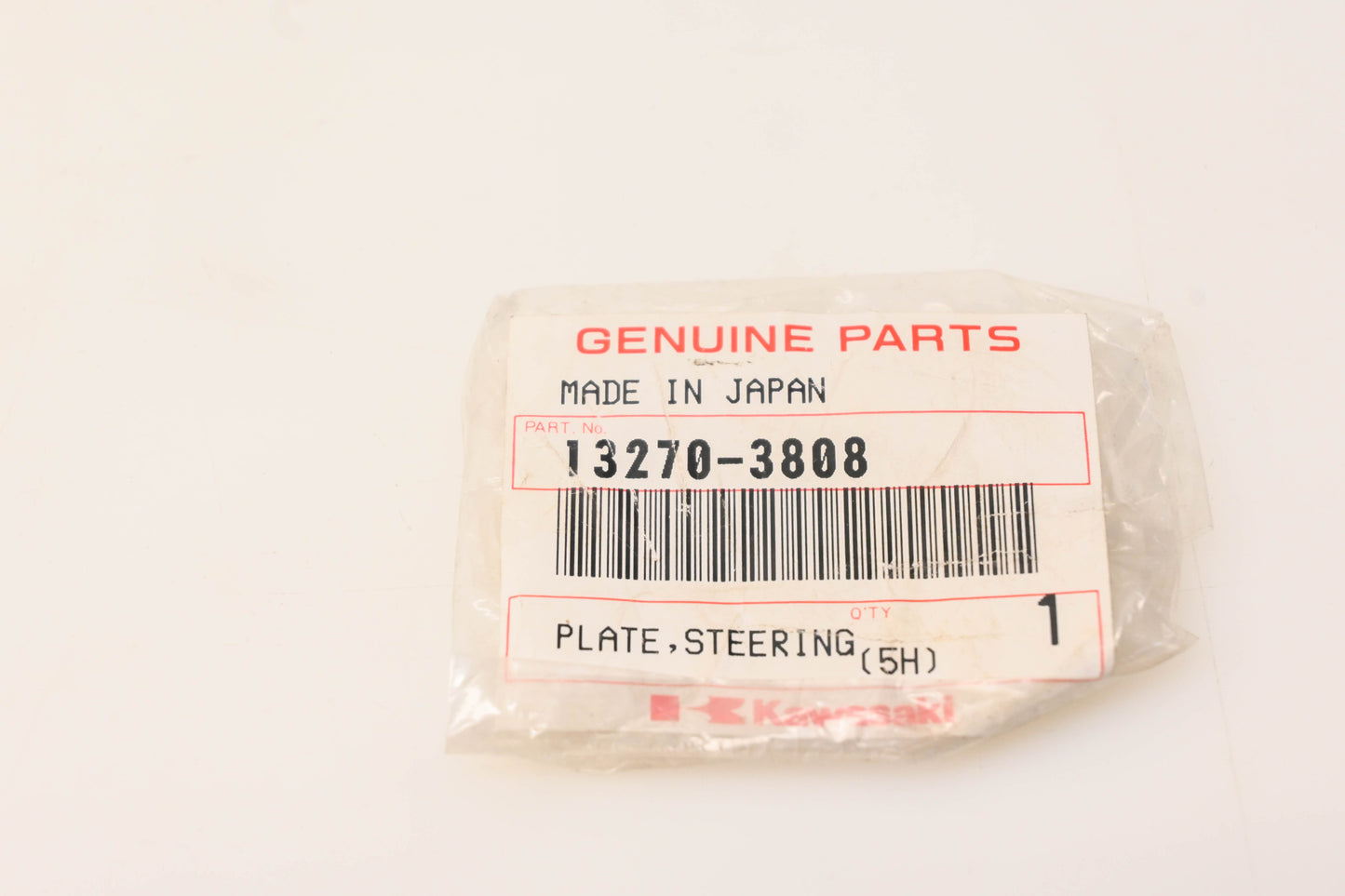 New OEM Kawasaki 13270-3808 Steering Plate Nut NOS