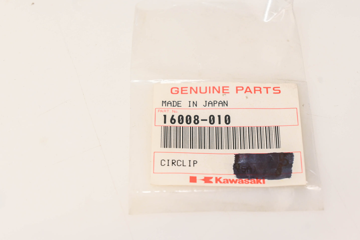 New OEM Kawasaki 16008-010 Circlip NOS