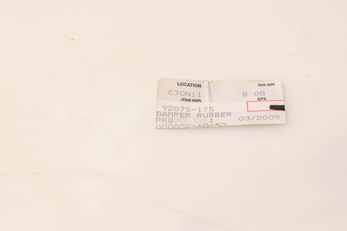 New OEM Kawasaki 92075-175 Damper NOS