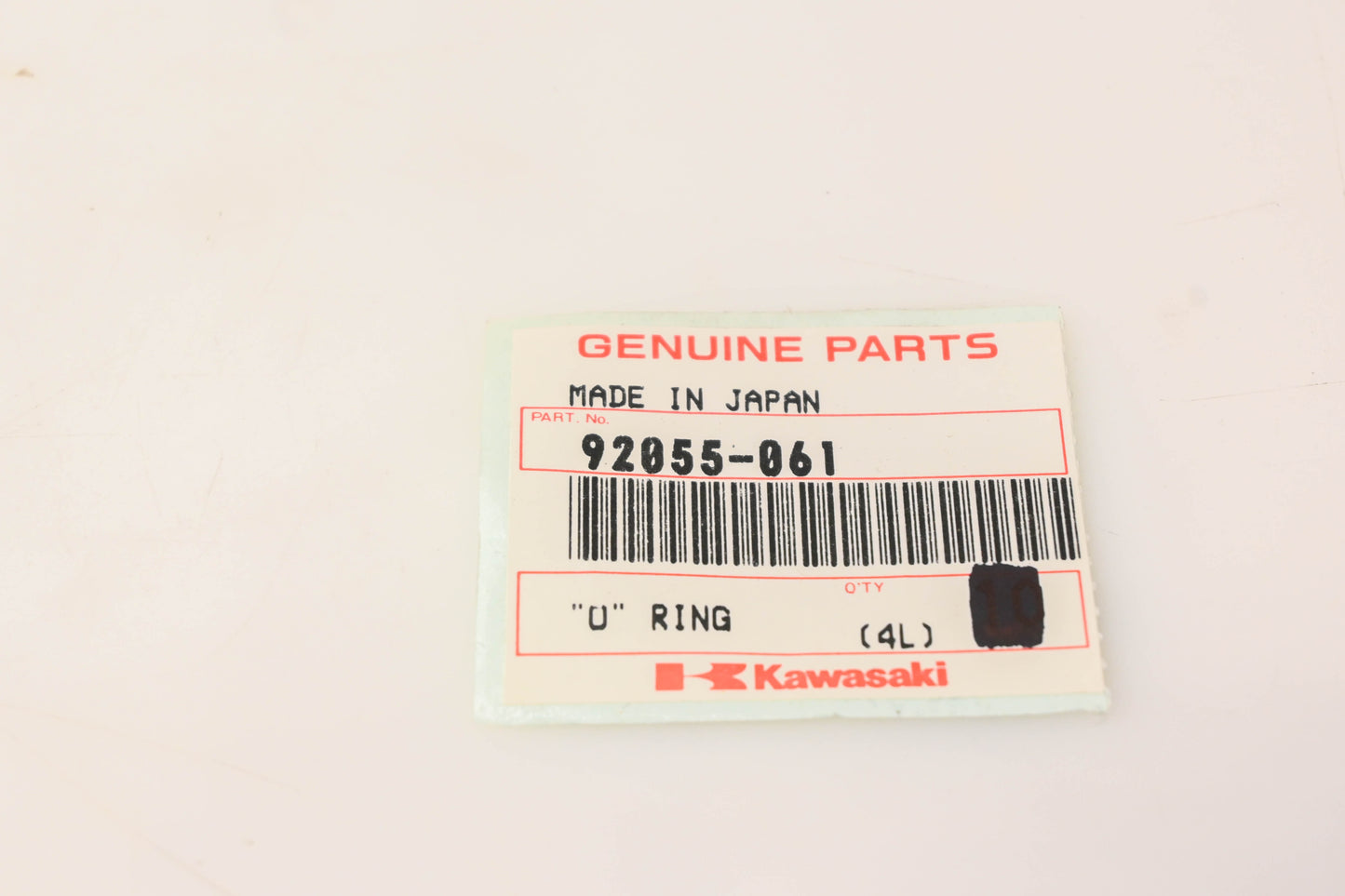 New OEM Kawasaki 92055-061 O-Ring NOS