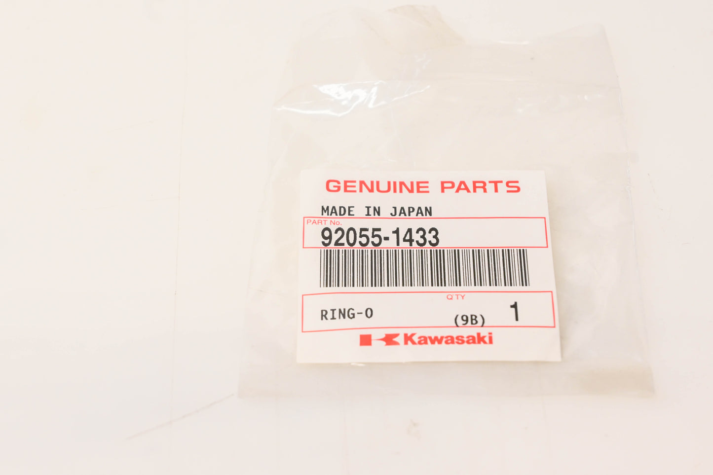 New OEM Kawasaki 92055-1433 O-Ring NOS