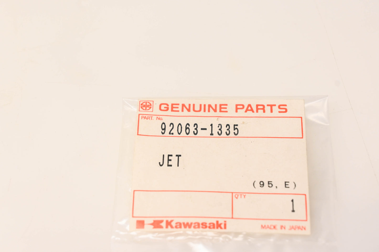 New OEM Kawasaki 92063-1335 Main Jet NOS