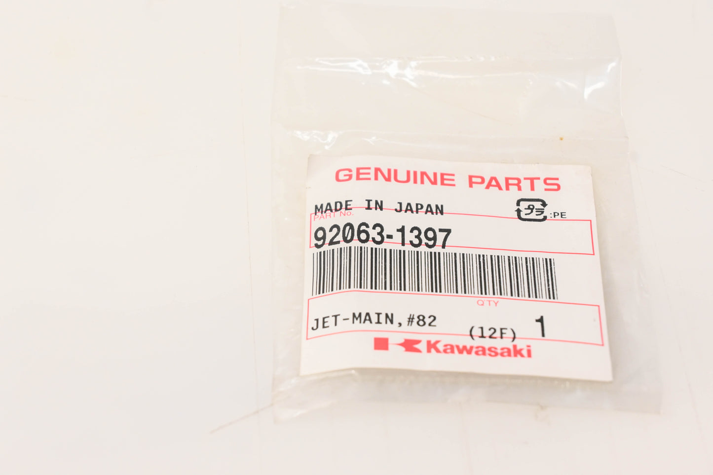 New OEM Kawasaki 92063-1397 Jet Main NOS