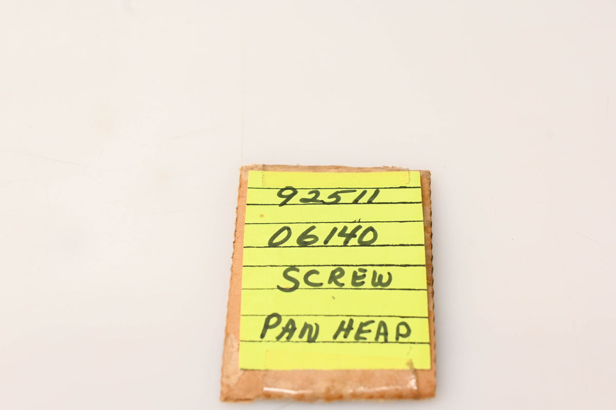 New OEM Yamaha 92511-06140-00 Pan Head Screws Qty 2 NOS