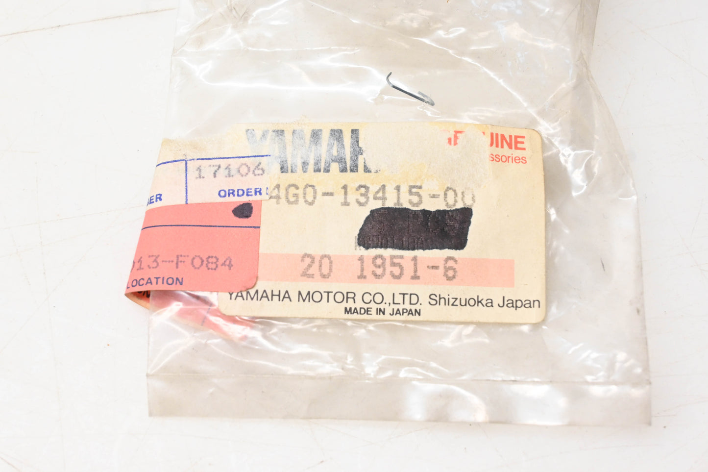 New OEM Yamaha 4G0-13415-00-00 Oil Strainer Seal NOS