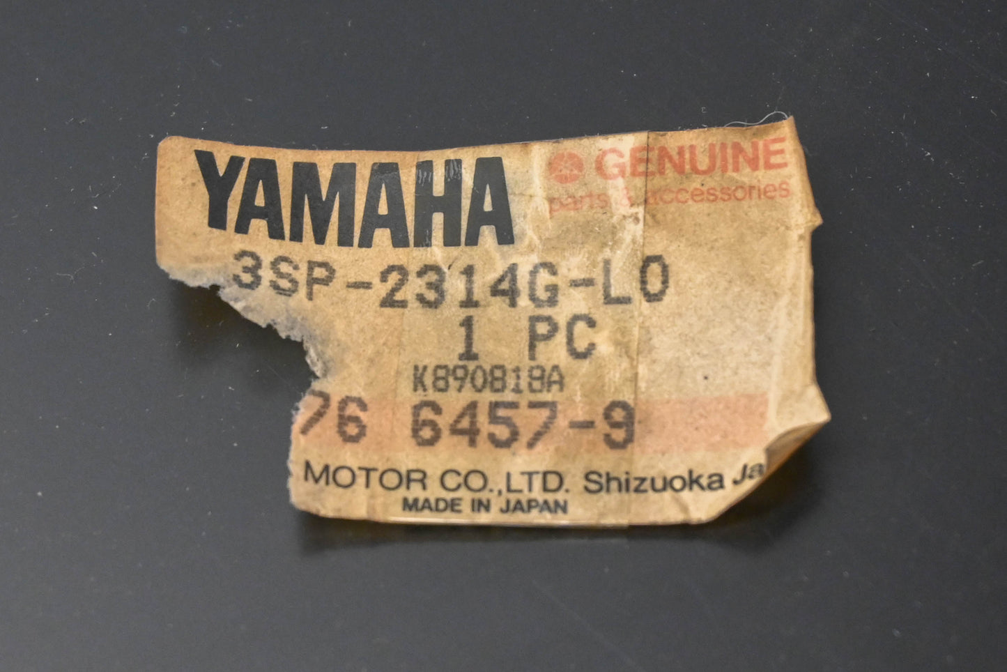 New OEM Yamaha 3SP-2314G-L0-00 Protector Guide NOS