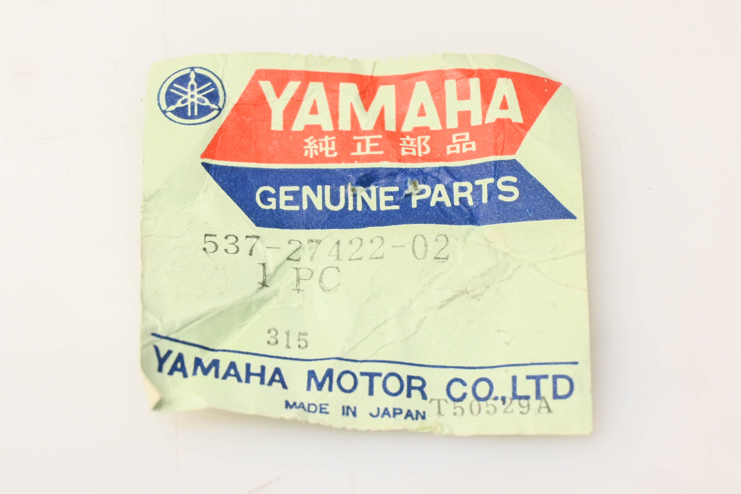 New OEM Yamaha 537-27422-02-00 Foot Rest Bracket NOS