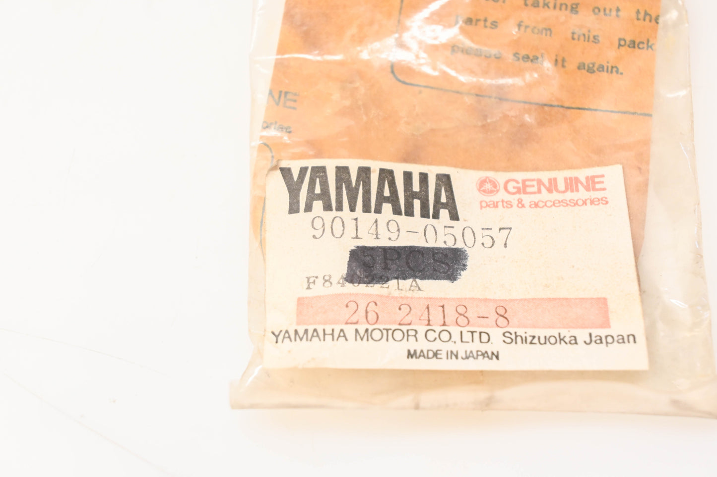 New OEM Yamaha 90149-05057-00 Spring Screw NOS