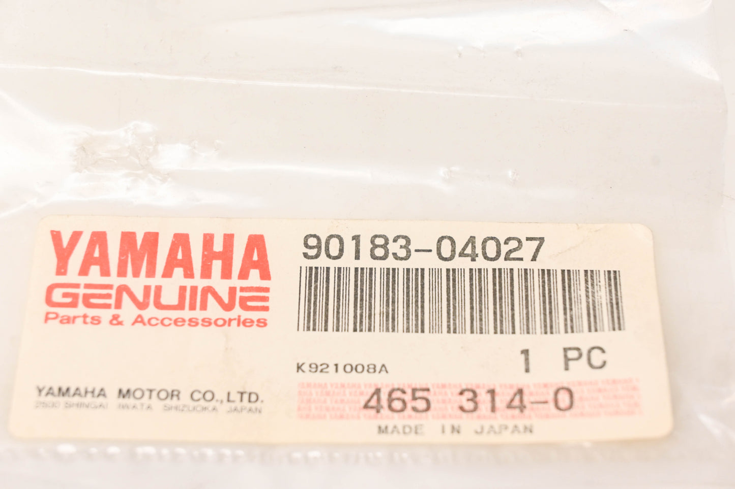 New OEM Yamaha 90183-04027-00 Spring Nut NOS