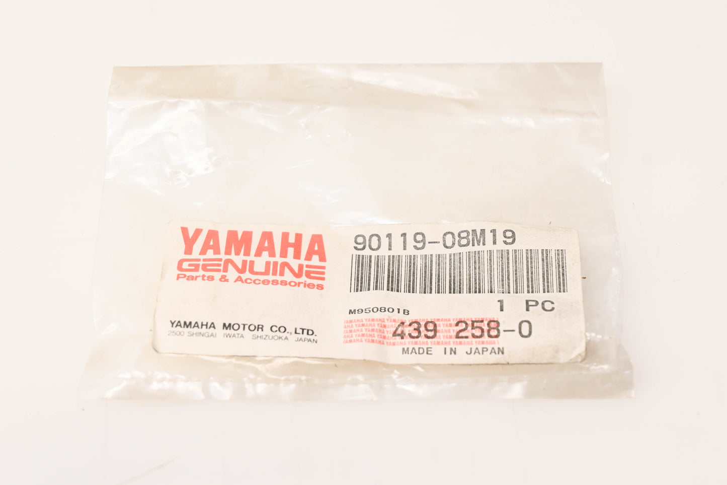 New OEM Yamaha 90119-08M19-00 Bolt With Washer NOS