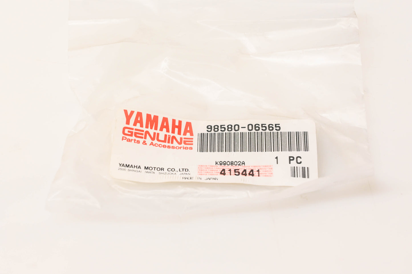 New OEM Yamaha 98580-06565-00 Pan Head Screw NOS